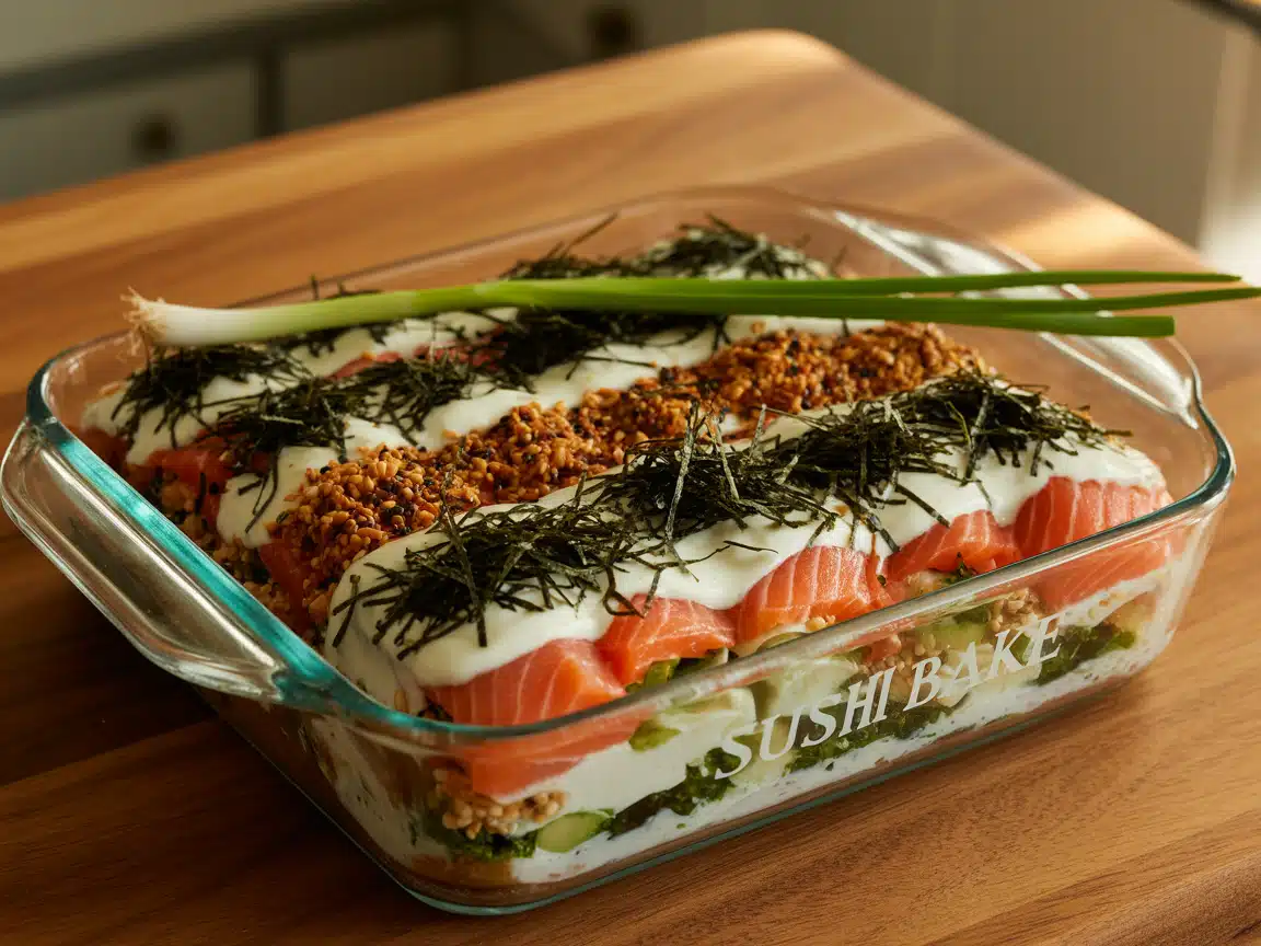 High Protein Sushi Bake Recipe: The Best 30g+ Protein Comfort Dish