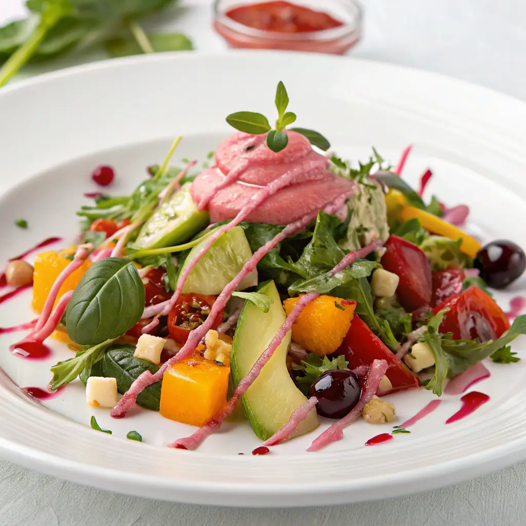 Pink Salad Dressing Recipe – Creamy, Tangy, and Delicious 11 Salad with Pink Dressing