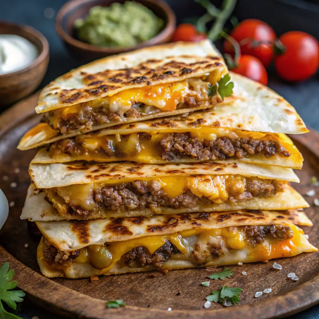 Smashburger Quesadillas – Crispy, Cheesy Dinner Perfection