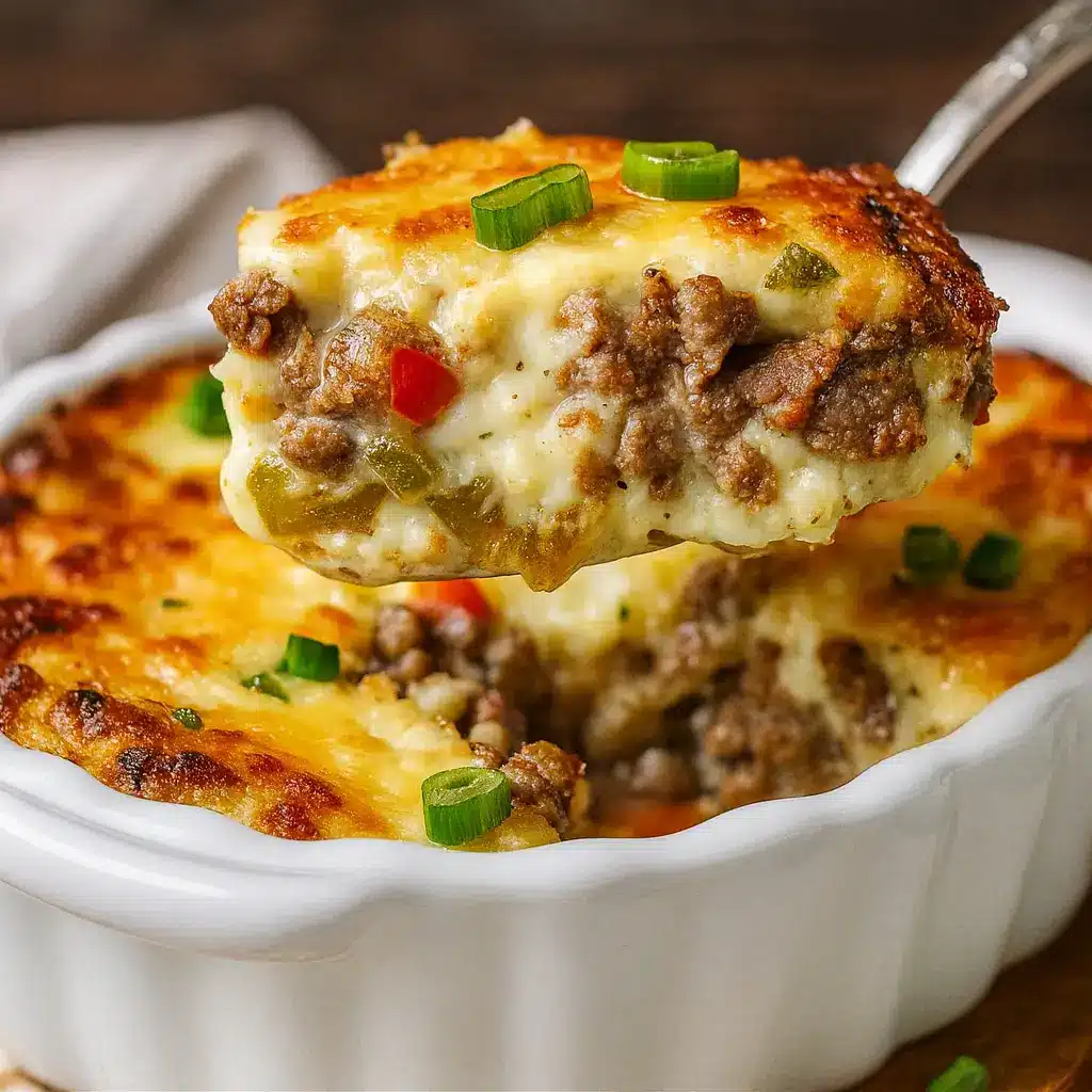 Low Carb Philly Cheesesteak Casserole Recipe
