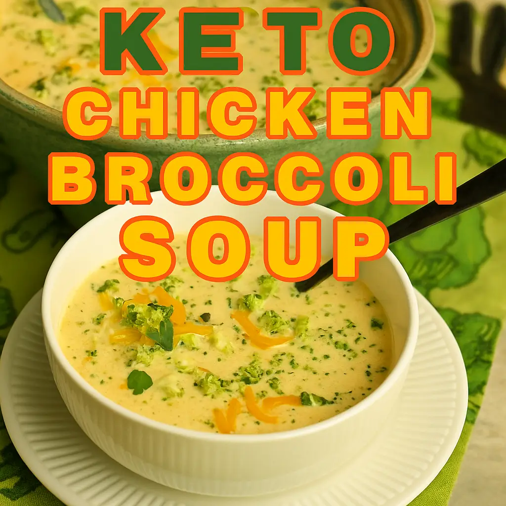 Keto Chicken Broccoli Soup – Creamy Low Carb Comfort