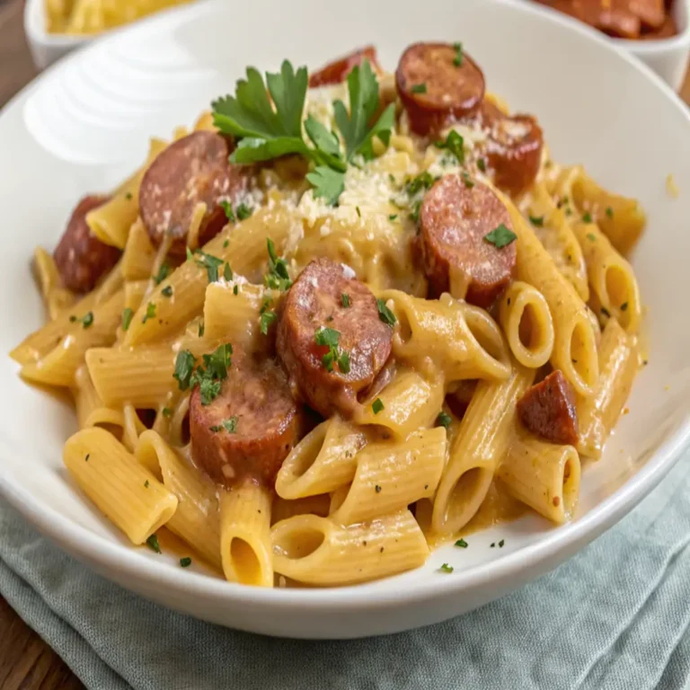 Creamy Smoked Sausage Pasta Recipe