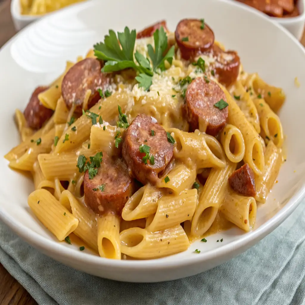 Creamy Smoked Sausage Pasta Recipe: A Flavorful Family Dinner Favorite
