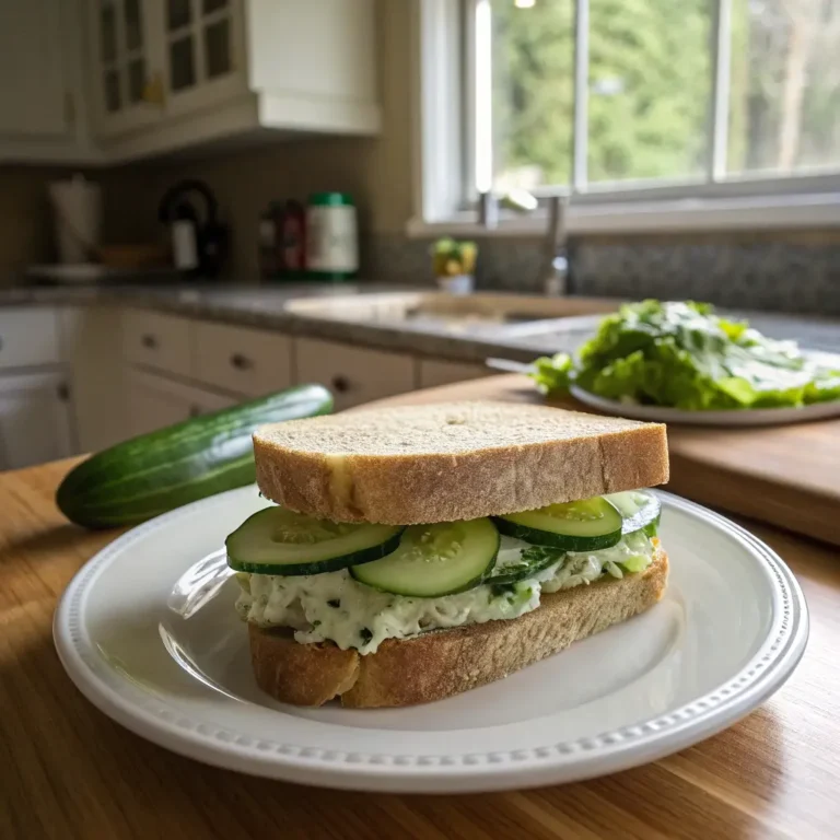 Cucumber Salad Sandwiches: A Fresh and Easy Lunch Idea for Any Occasion 3 Cucumber Salad Sandwiches