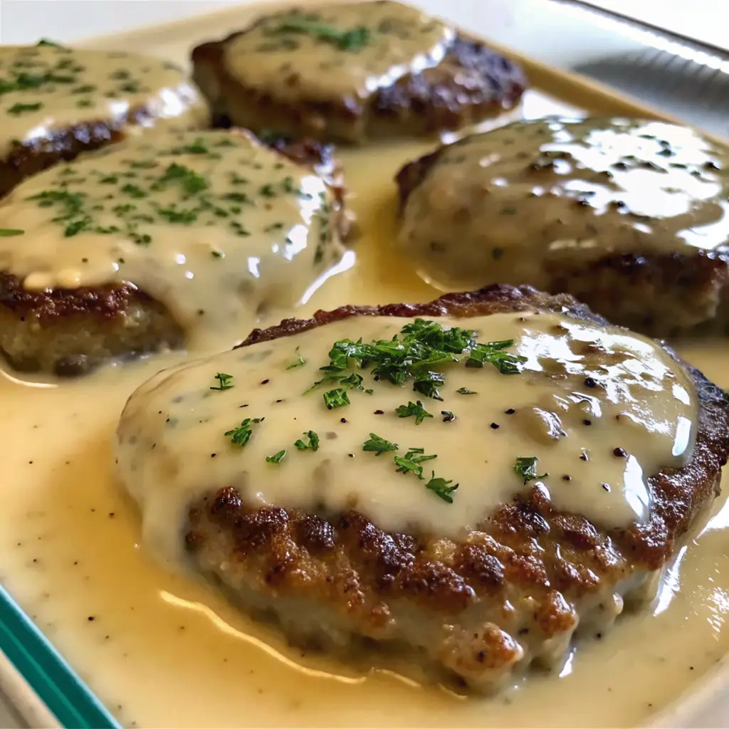 Hamburger Steak Bake – Easy, Creamy, and Comforting Recipe