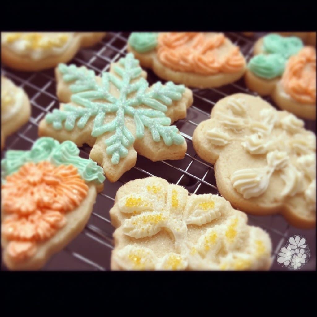 Buttercream Sugar Cookies 6 Buttercream Sugar Cookies