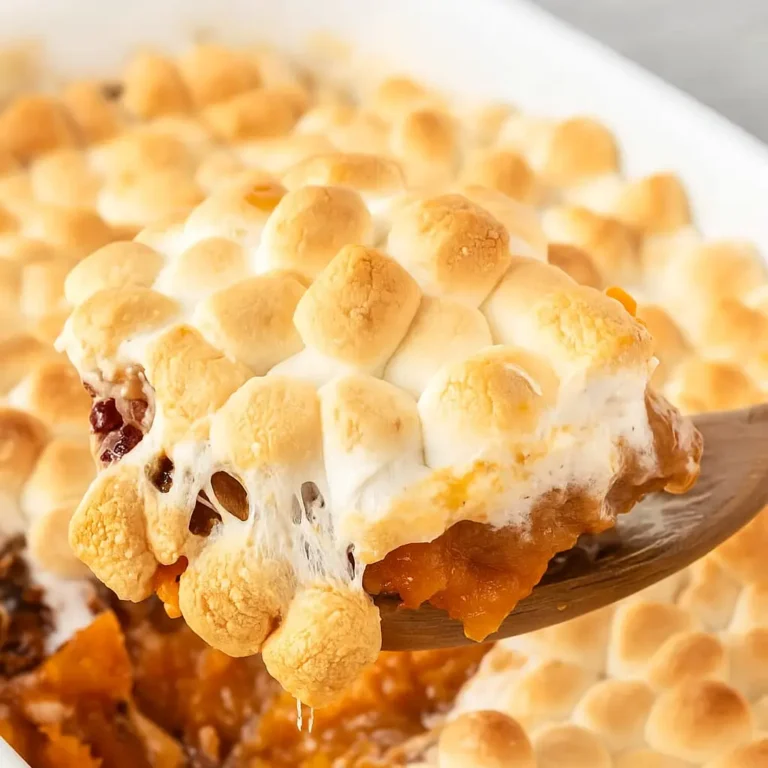 Sweet Potato Casserole with Marshmallows