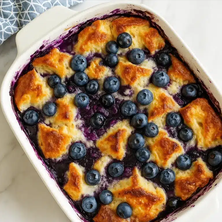 Blueberry French Toast Casserole