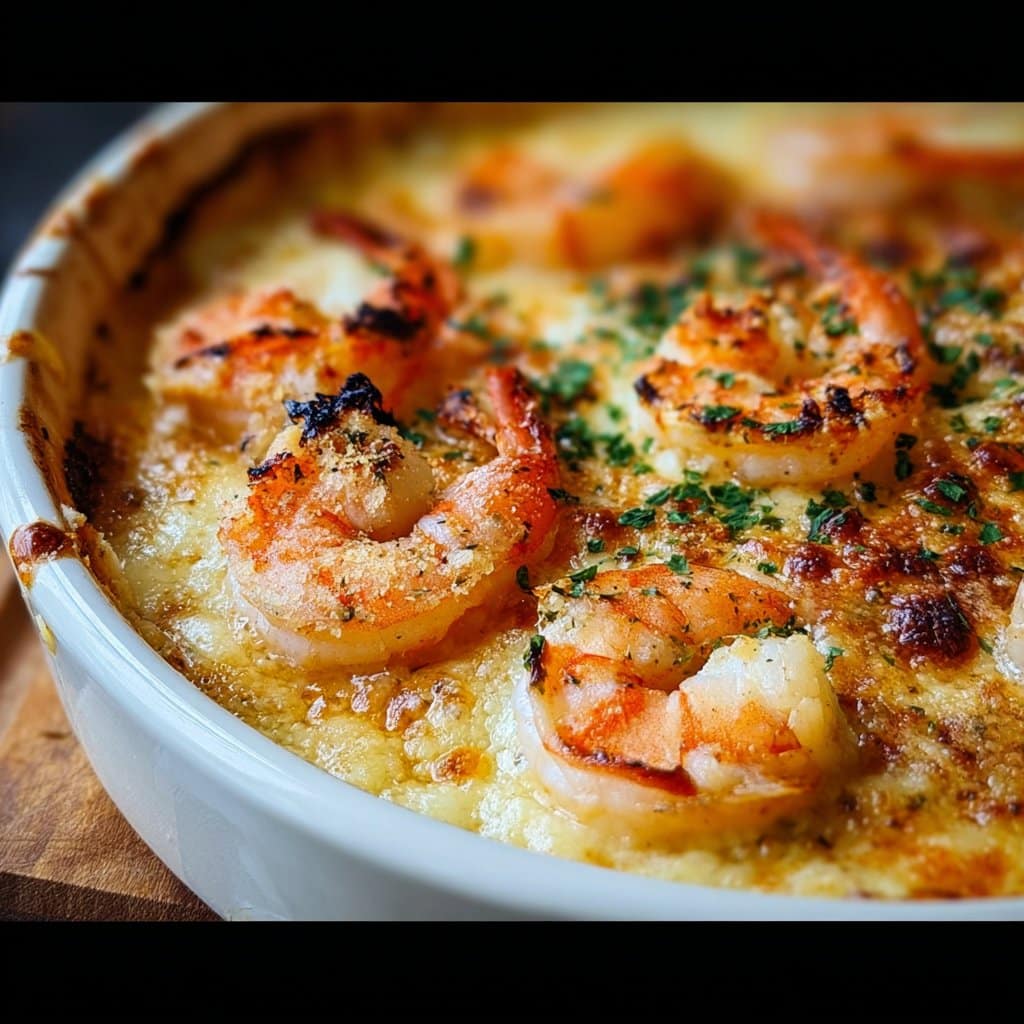 Keto Garlic Shrimp Au Gratin 5 Keto Garlic Shrimp Au Gratin
