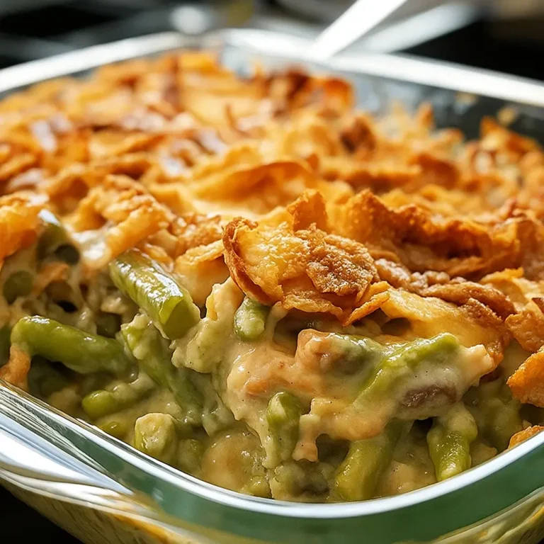 Homestyle Green Bean Casserole