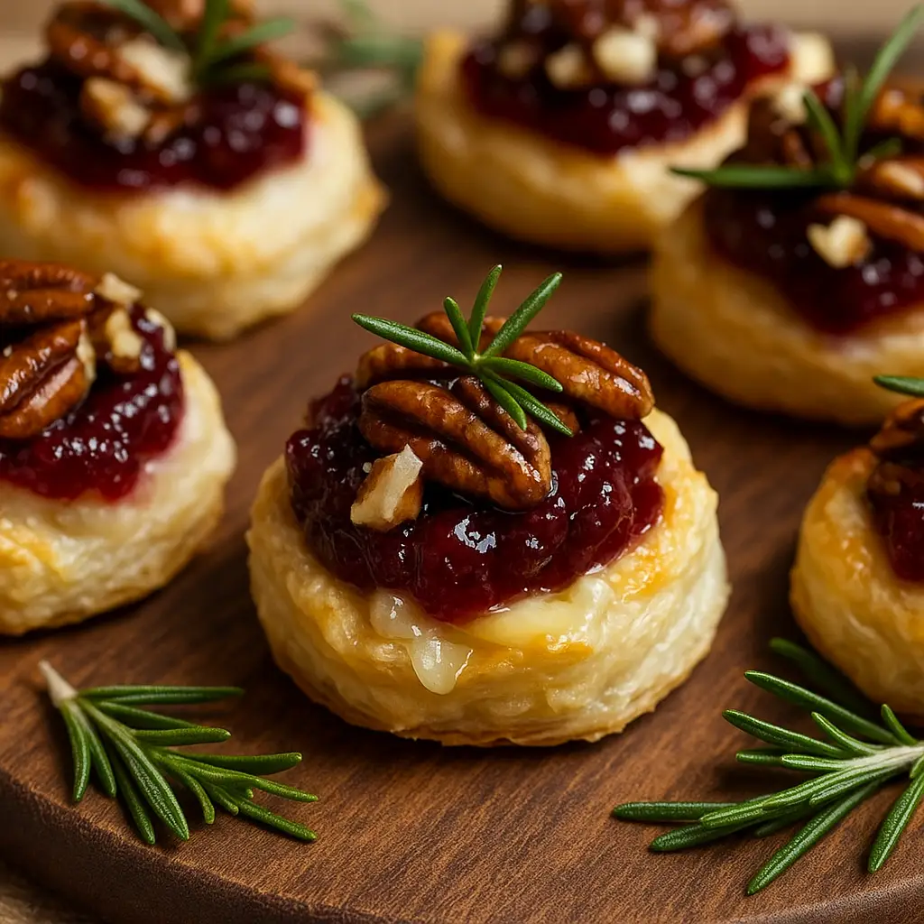 Baked Cranberry Brie Bites – Easy Holiday Appetizer Recipe