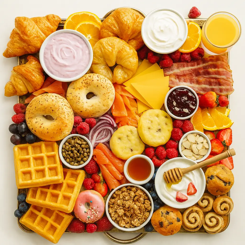 Breakfast Charcuterie Board for Easy Weekend Brunch