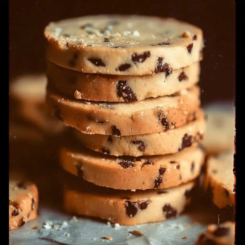 Chocolate Chip Shortbread Cookies