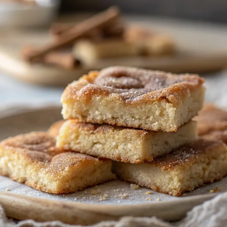 Cinnamon Sugar Blondies – Easy Fall Dessert Bars You’ll Love 3 Cinnamon Sugar Blondies