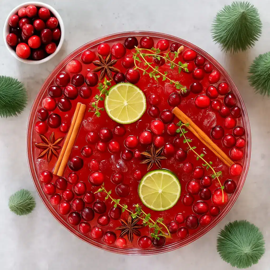 Non Alcoholic Christmas Punch Recipe: Festive Mocktail Delight