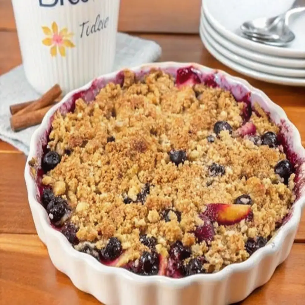 Blueberry Nectarine Crisp: A Deliciously Simple Family Favorite