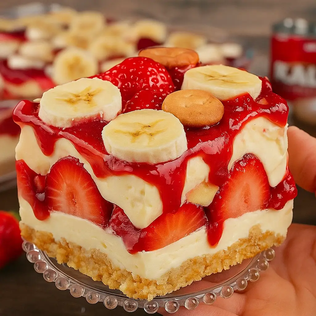 Strawberry Banana Pudding Dream Recipe – The Best Fruit Delight Dessert