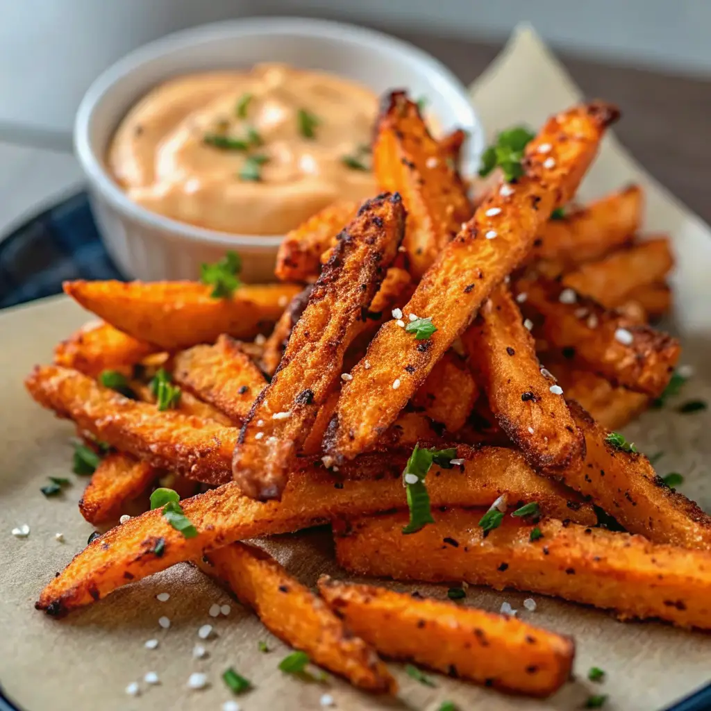Oven Baked Sweet Potato Fries – Crispy, Flavorful, and Healthy