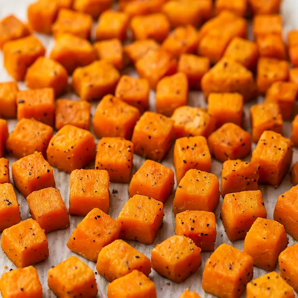 Crispy Roasted Sweet Potatoes – Perfectly Golden and Flavorful