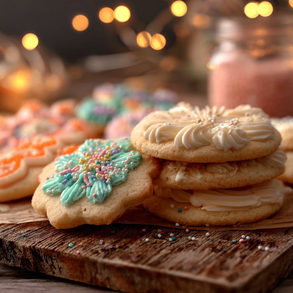 Buttercream Sugar Cookies 5 Buttercream Sugar Cookies