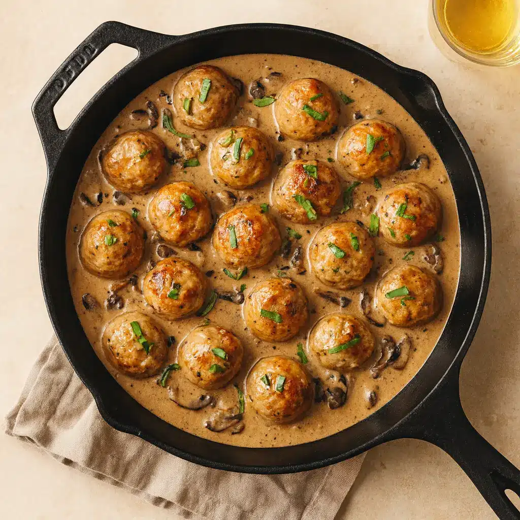 Marry Me Chicken Meatballs: Creamy Sun-Dried Tomato Dinner Recipe