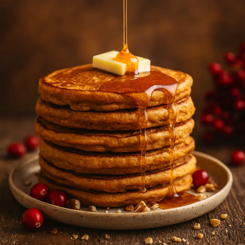 Gingerbread Pancakes Cozy Holiday Breakfast Recipe