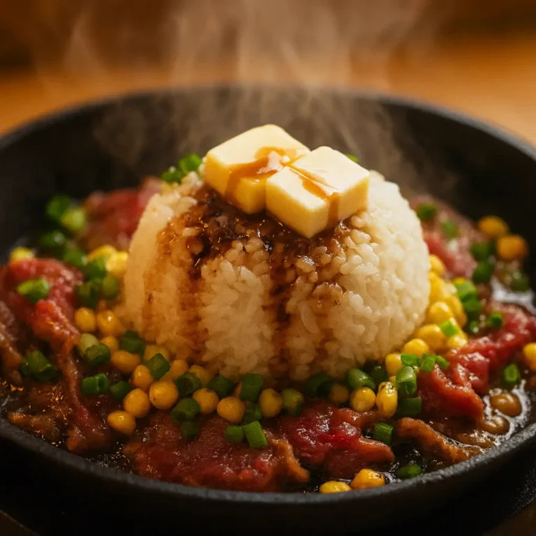 Beef Pepper Rice in a cozy kitchen setting