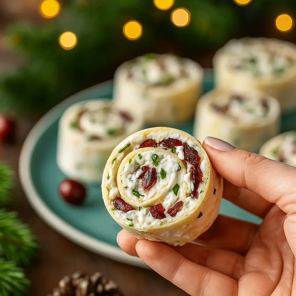 Christmas Cranberry Roll Ups Recipe: Festive Party Favorite