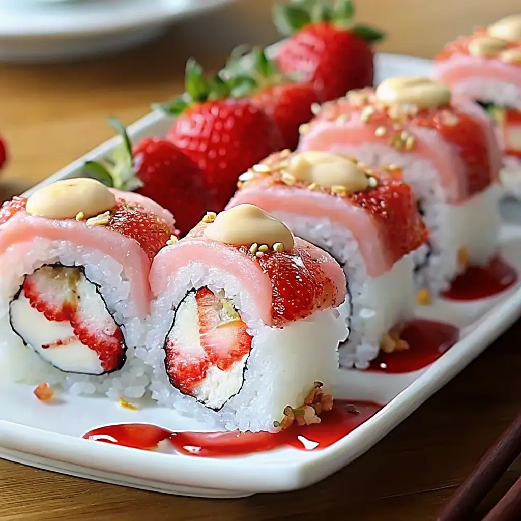 Strawberry Shortcake Sushi Rolls: A Fun Dessert Idea Everyone Will Love