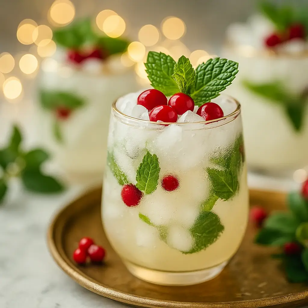 White Christmas Mojitos – The Perfect Holiday Mocktail