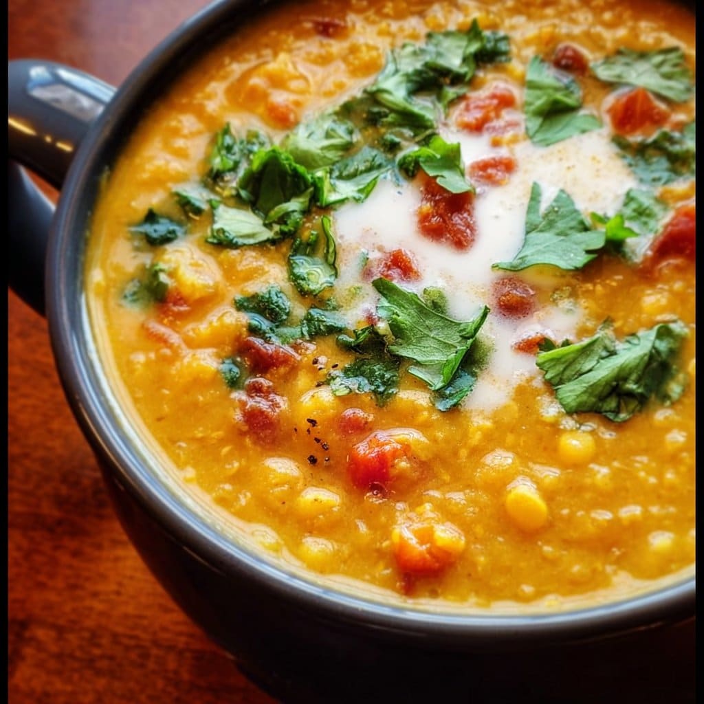 Flavorful Coconut Curry Lentil Soup