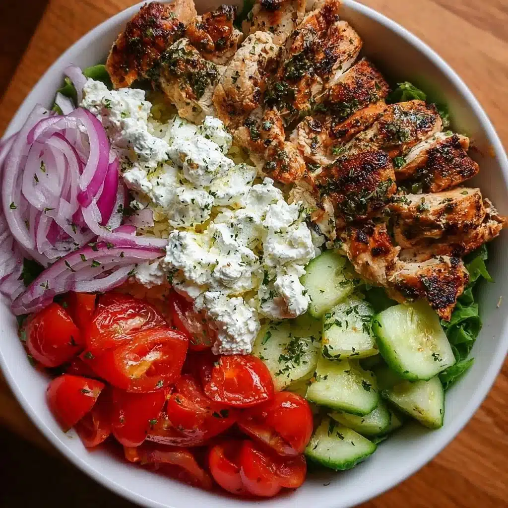 Greek Chicken Bowls