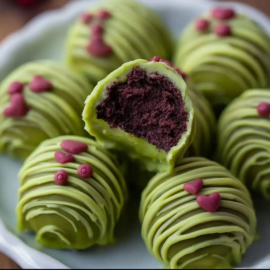 Grinch Oreo Truffles