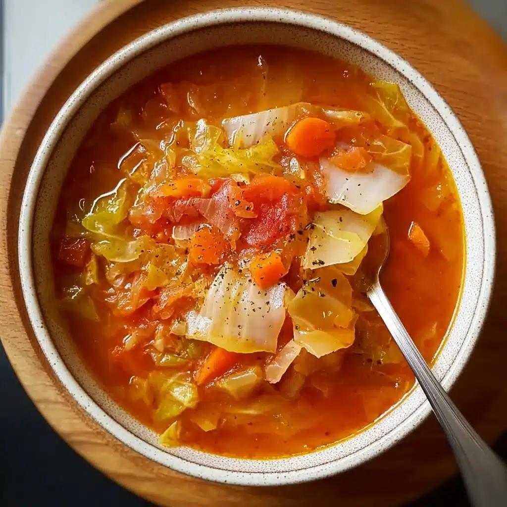 Low Calorie Cabbage Fat Burning Soup