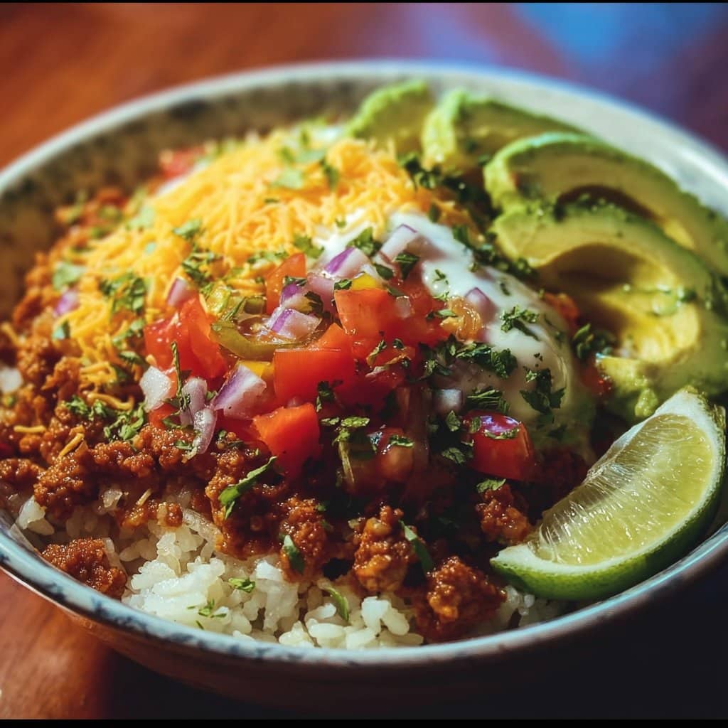 Taco Rice Bowl