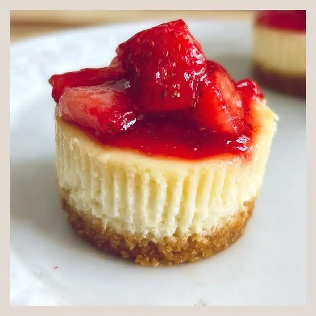 Mini Strawberry Cheesecake