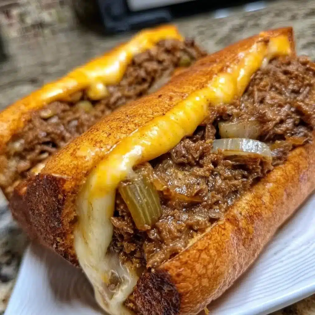 Philly Cheesesteak Sloppy Joes