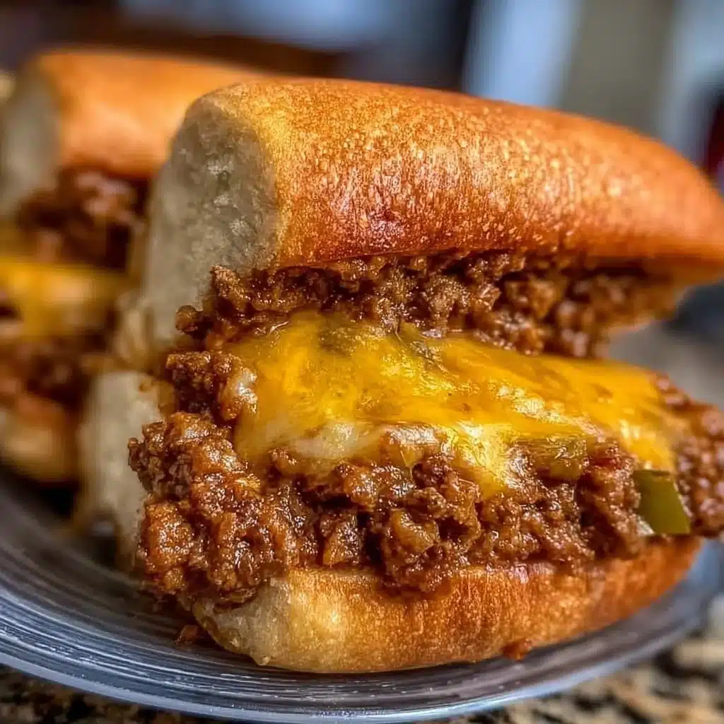 Philly Cheesesteak Sloppy Joes