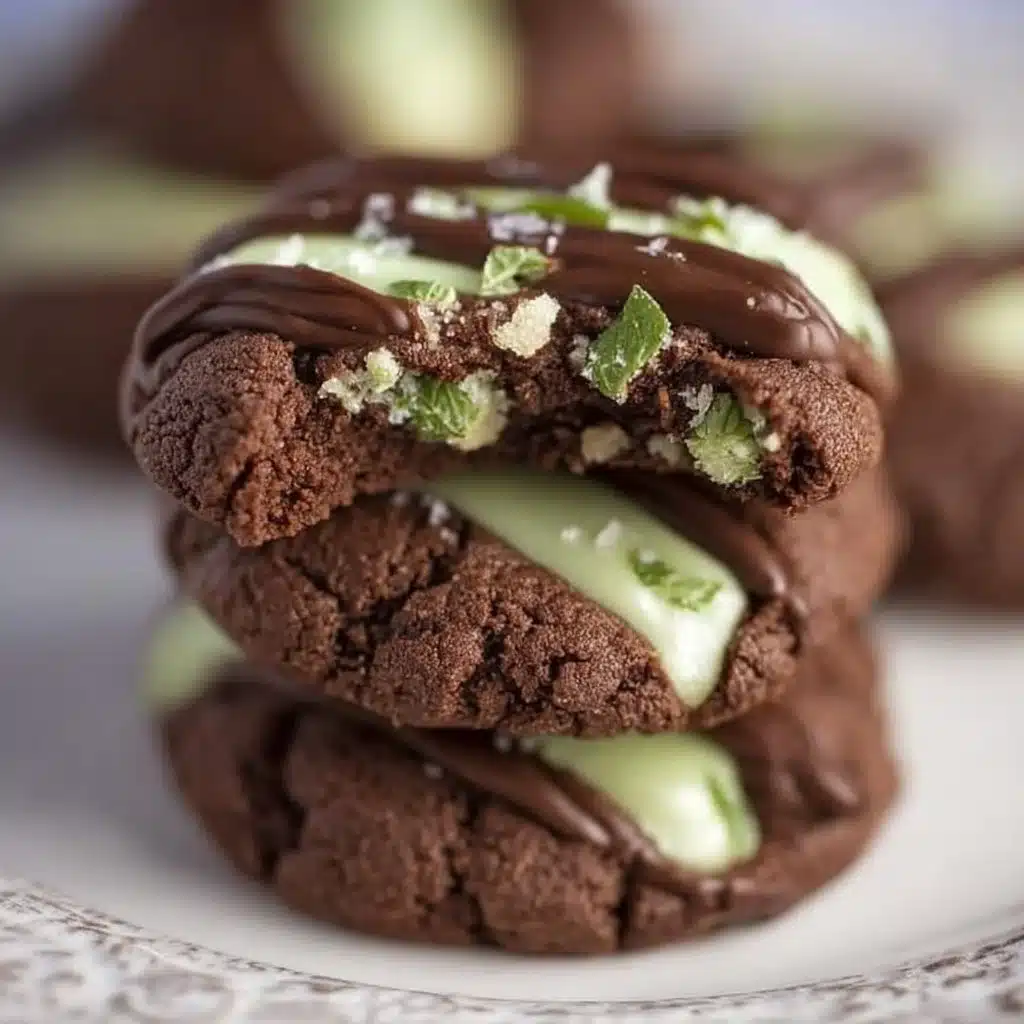 Pin by Denise Liscum on Christmas cookies | Chocolate mint cookies, Cookie recipes for Christmas, Mint desserts