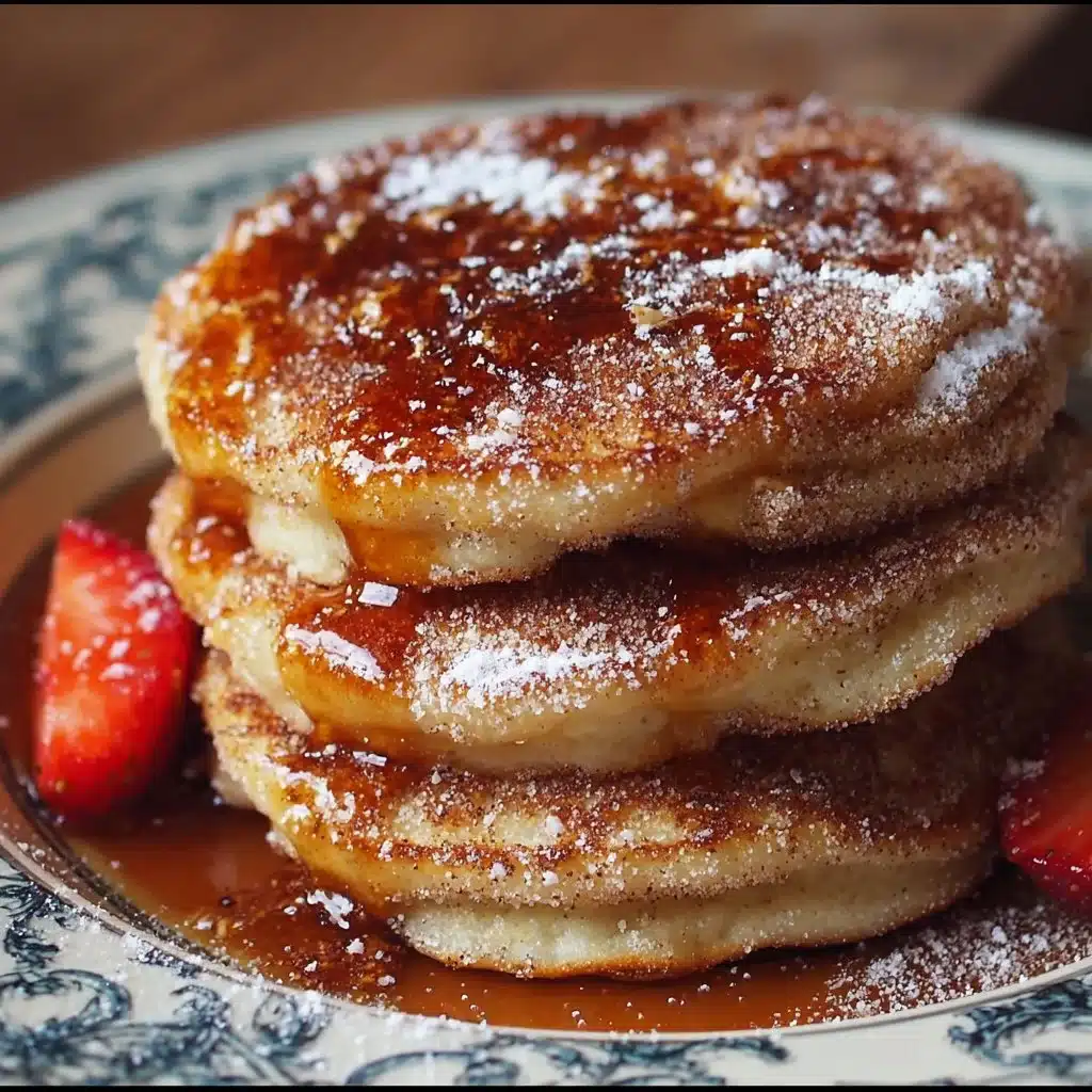 Spanish Churro-Inspired Pancakes: A Breakfast Delight!