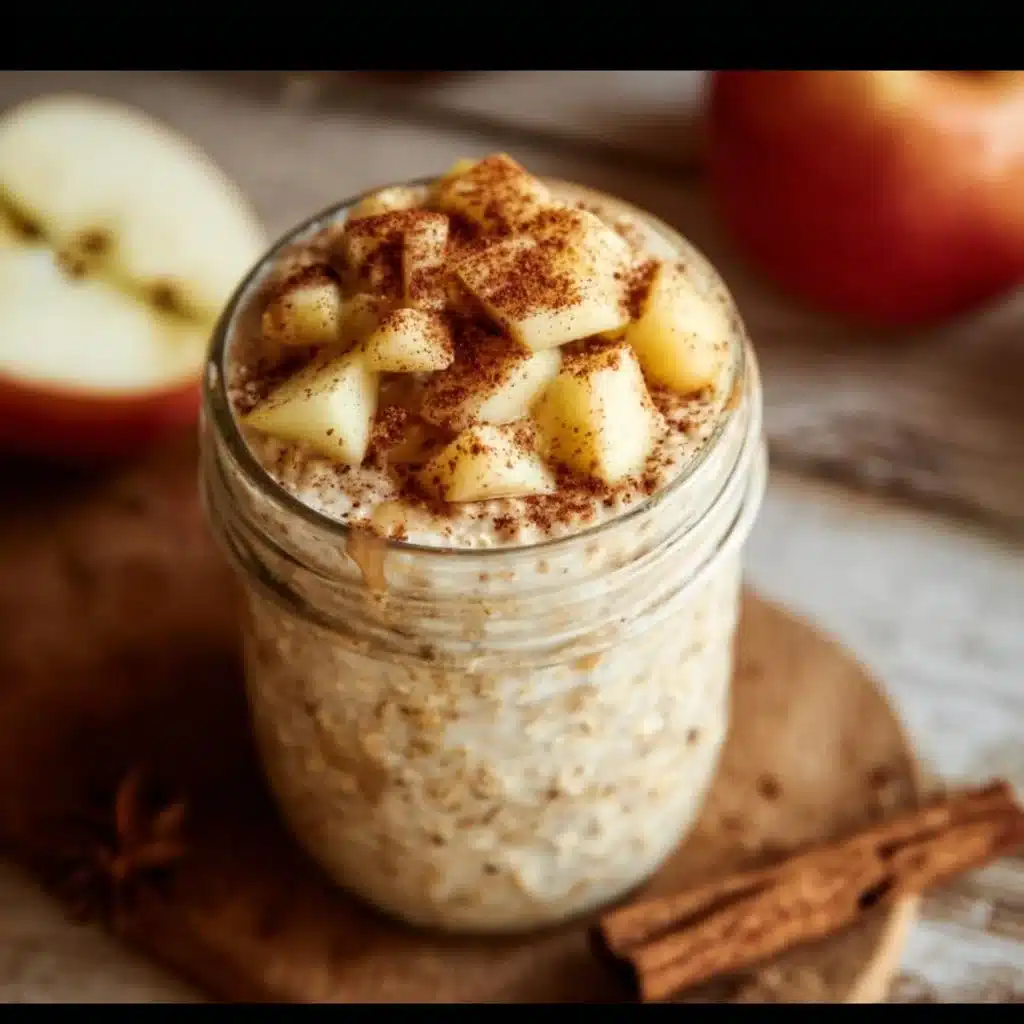 Apple Cinnamon Overnight Oats