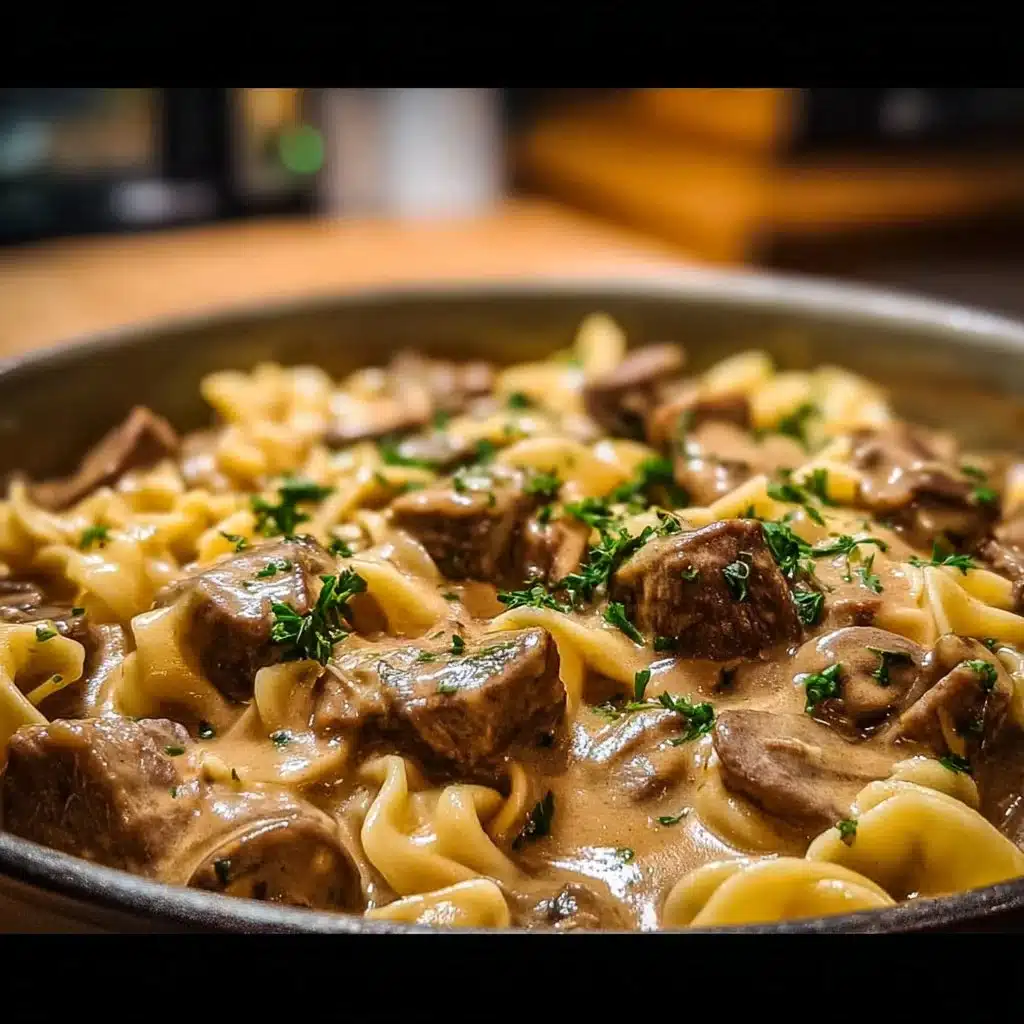 Beef Stroganoff