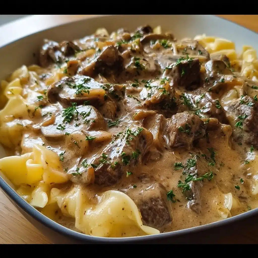 Beef Stroganoff