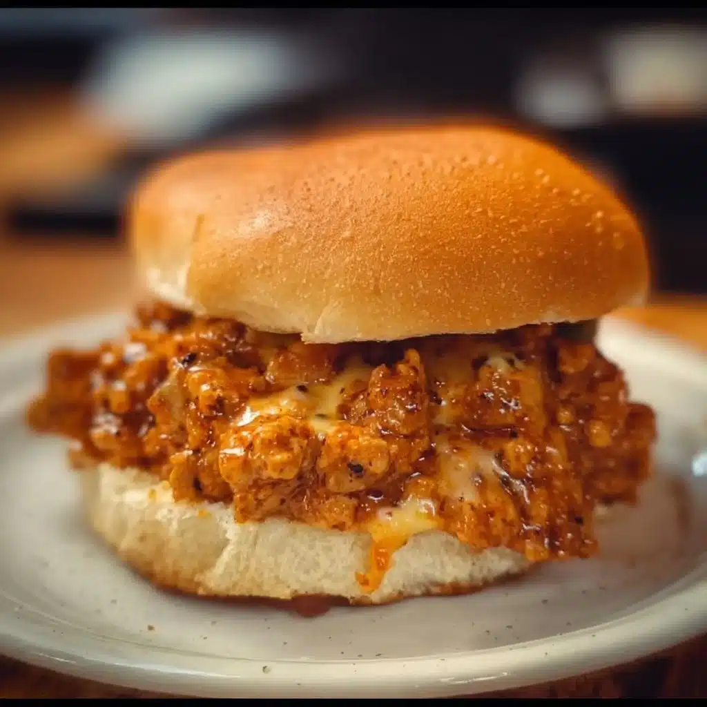 Cajun Chicken Sloppy Joes