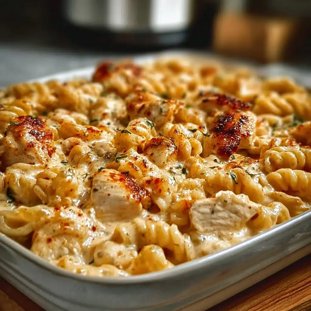 Cajun Cream Cheese Chicken Pasta Bake Recipe