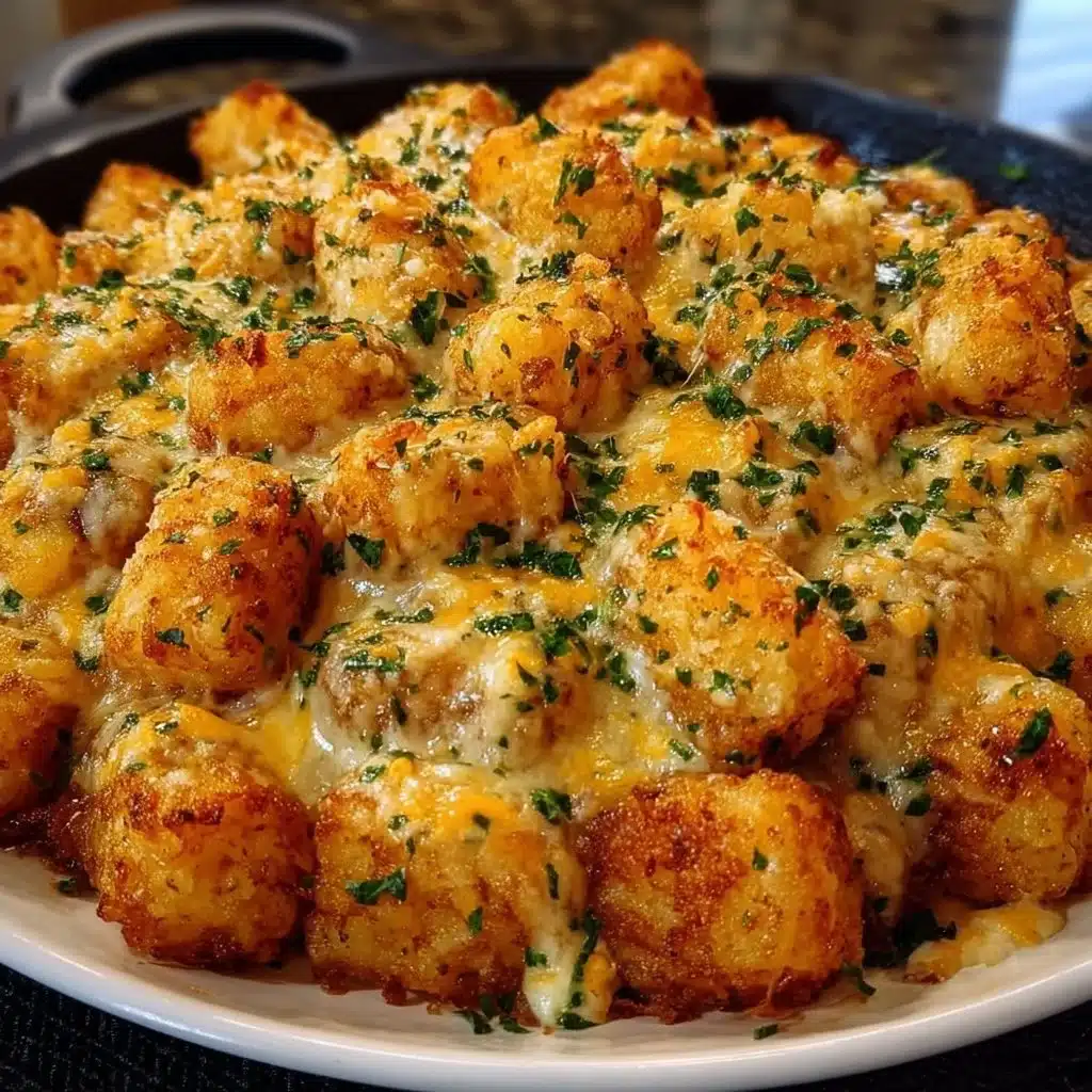 Cheddar Ranch Chicken Tater Tot Bake is a must-try!