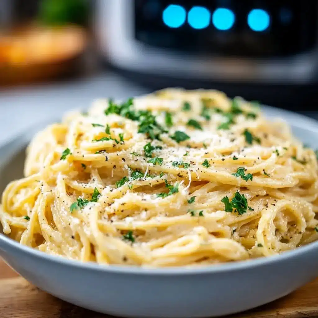 Cheesy Garlic Parmesan Spaghetti