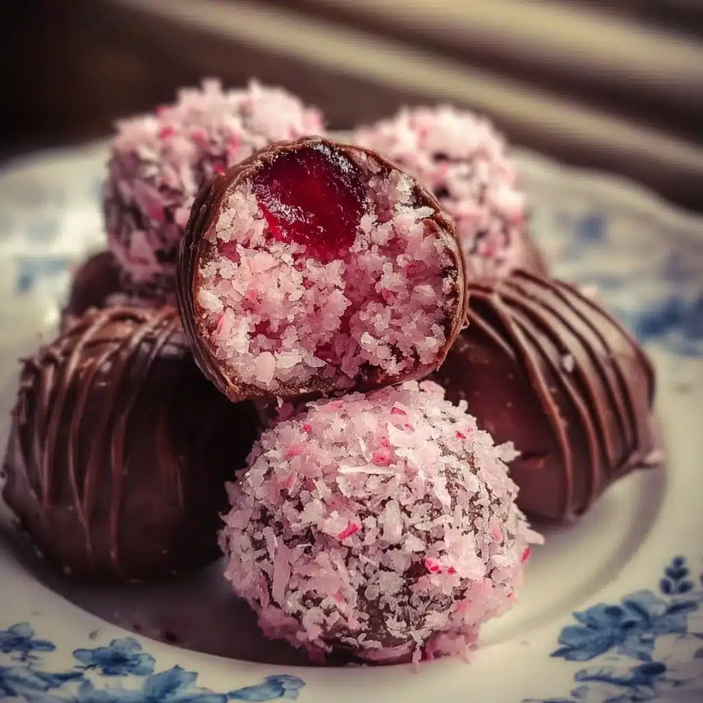 Cherry Mash Truffles