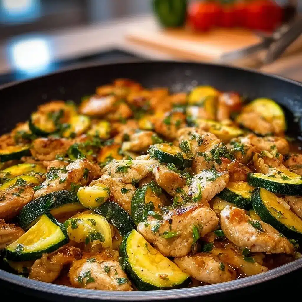Chicken and Zucchini Skillet