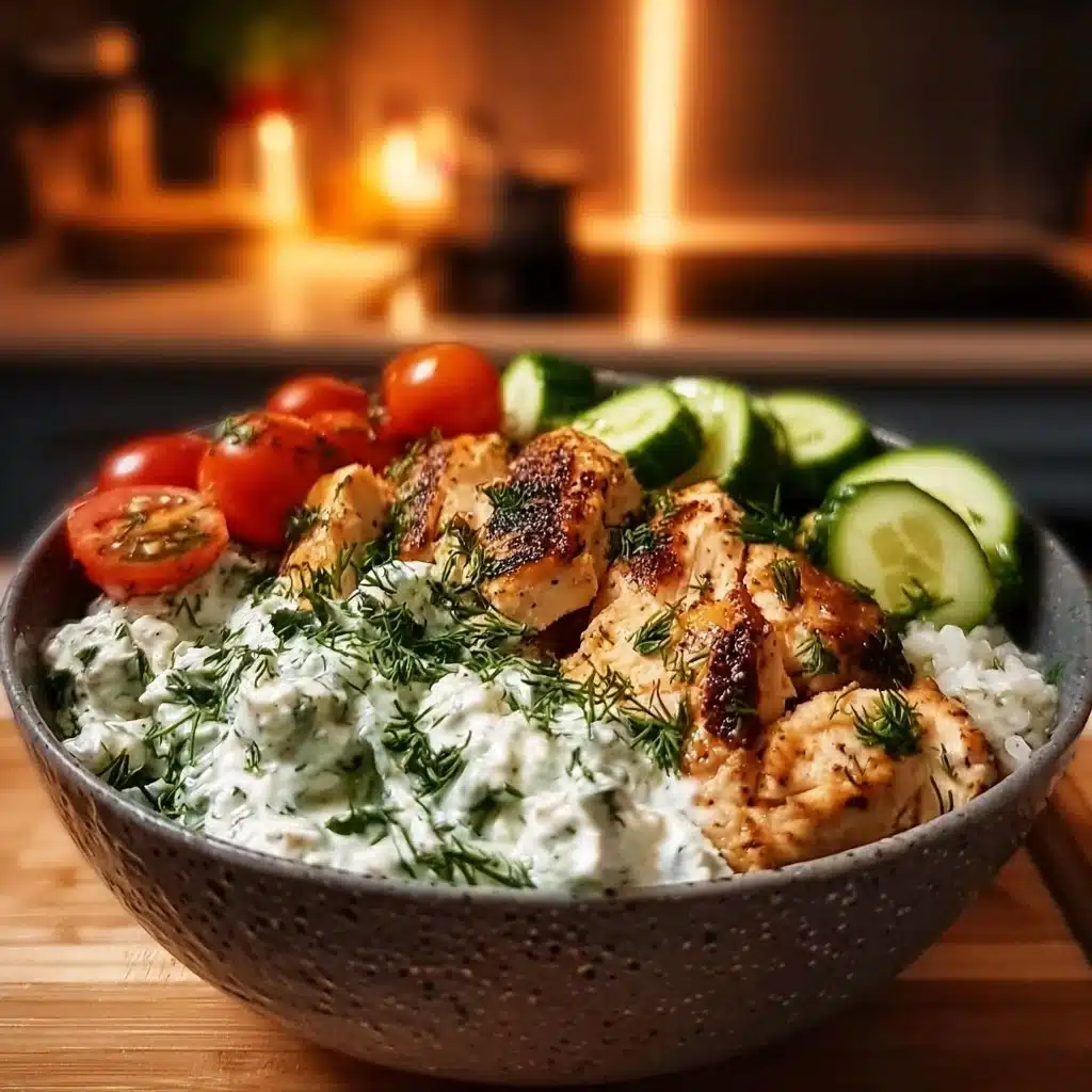 Chicken Tzatziki Bowls
